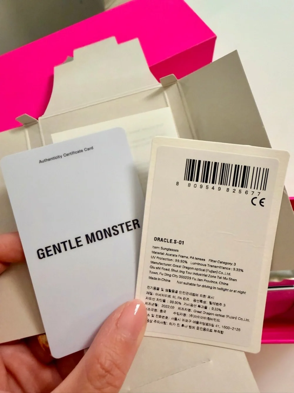 GENTLE MONSTER Oracle.S 01 Sunglasses - Picture 11 of 12